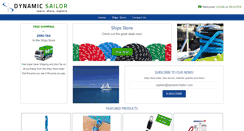 Desktop Screenshot of dynamicsailor.com